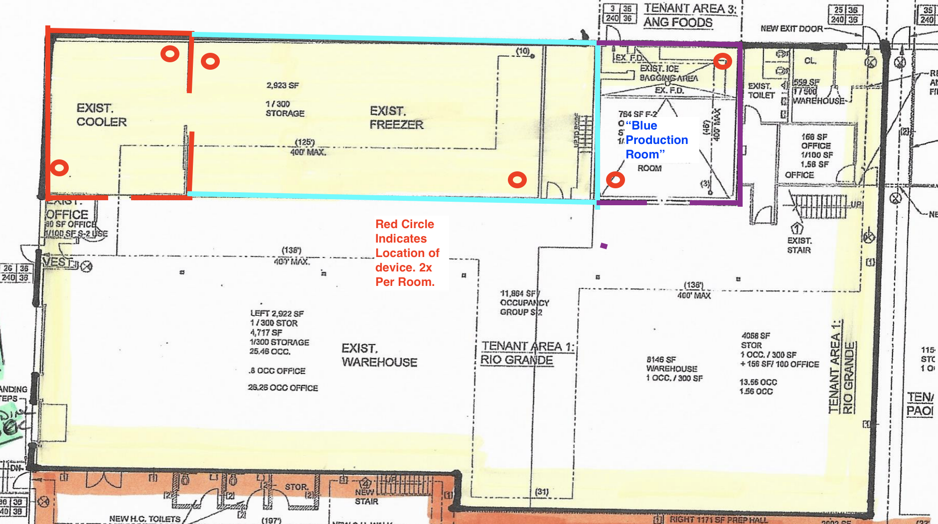 Facility Map - Delta Pak